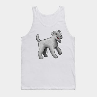 Dog - Kerry Blue Terrier - Blue Tank Top